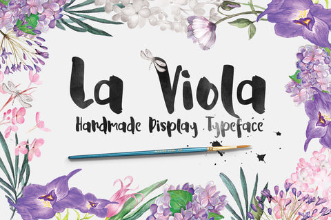 La Viola - Free Script Display Font