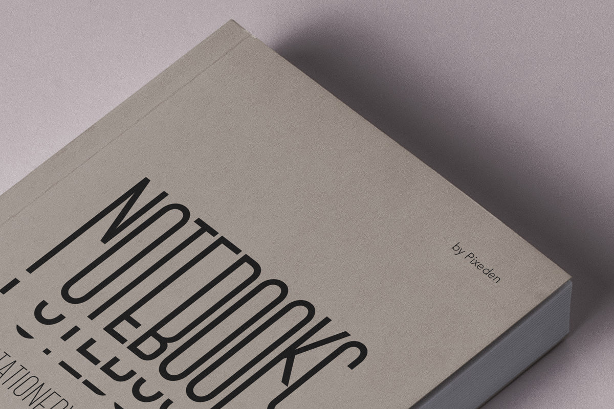 Free Psd Notebook Stationery Mockup