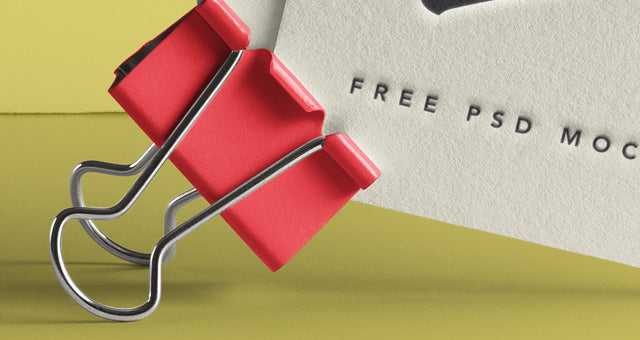 Free Psd Business Card Mockup