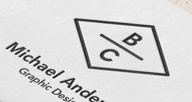 Free Isometric View of White Psd Business Card Mockup