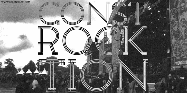 Free Constrocktion Font