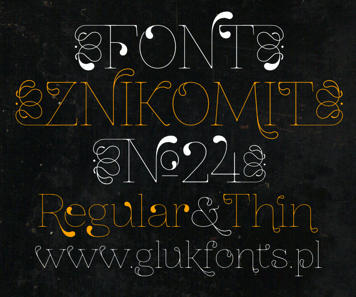 Free ZnikomitNo24 Font