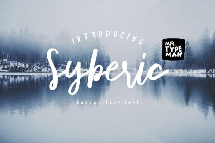 Free Syberic Script Font Demo