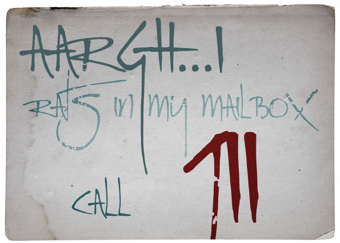 Free Rat Infested Mailbox Font