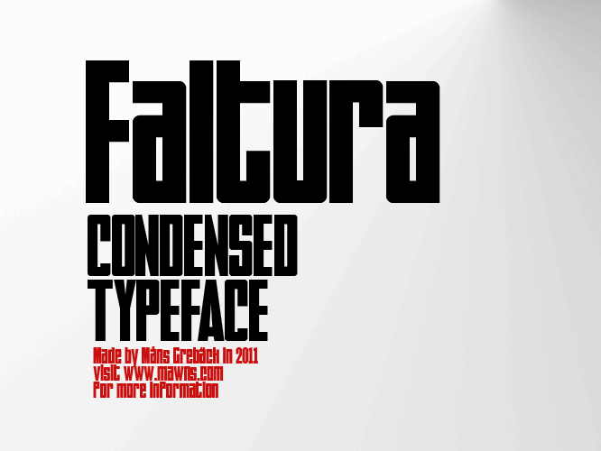 Free Faltura Font
