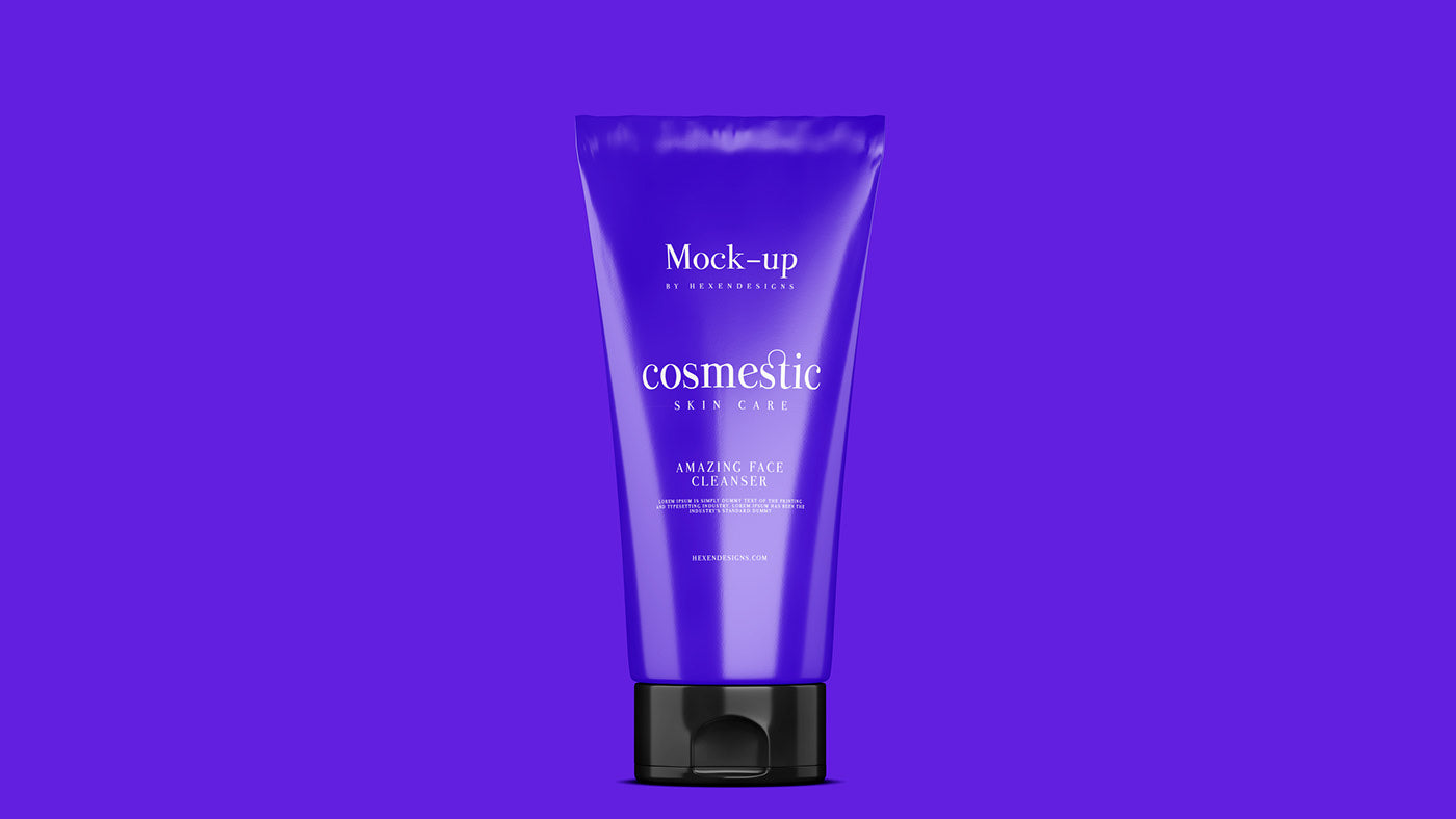 Free Cosmetic Tube Mockups Set