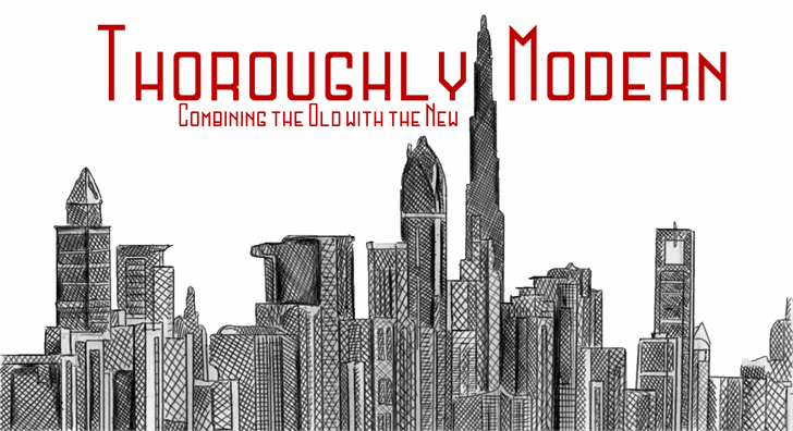 Free Thoroughly Modern Font