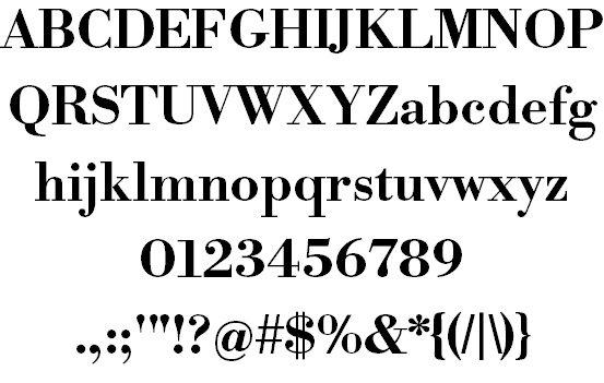 Free Libre Bodoni Font