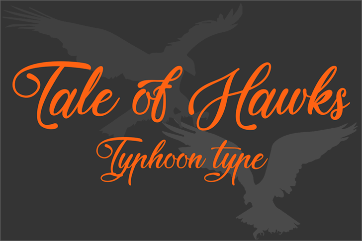 Free Tale of Hawks Font