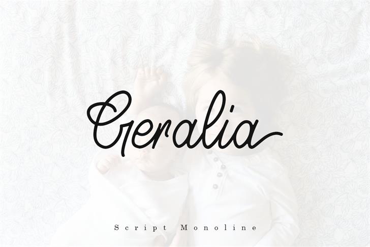 Free Geralia Font