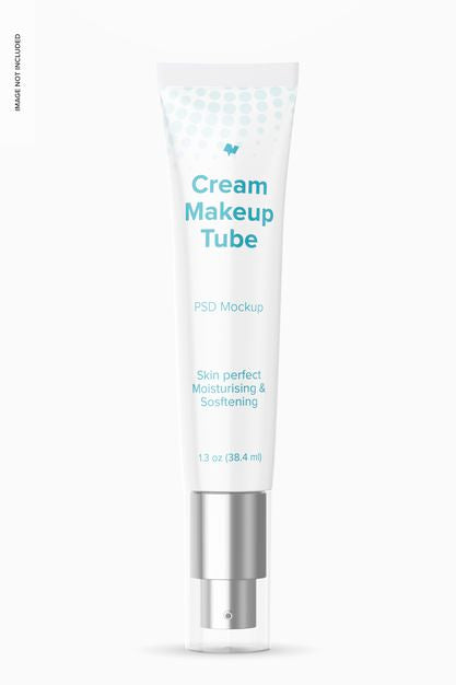 Free 1.3 Oz Cream Tube Mockup Psd
