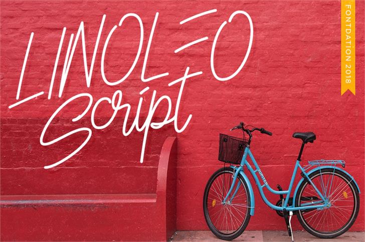 Free Linoleo Script Font