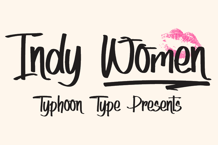Free Indy Women Font