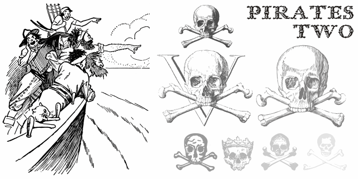 Free Pirates Two Font