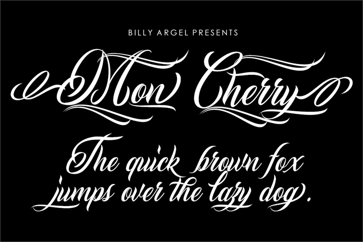 Free Mon Cherry Font