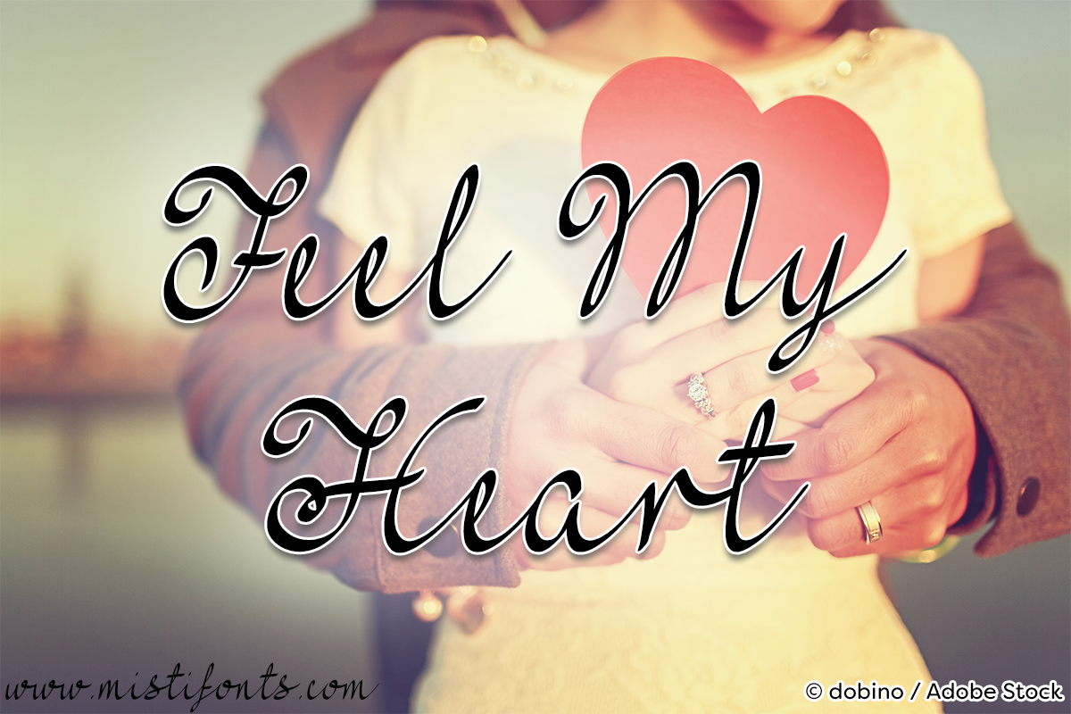 Free Mf Feel My Heart Font