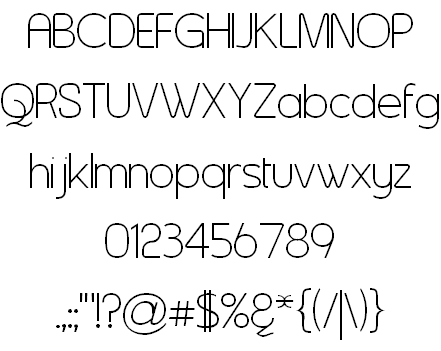 Free Asenine Font