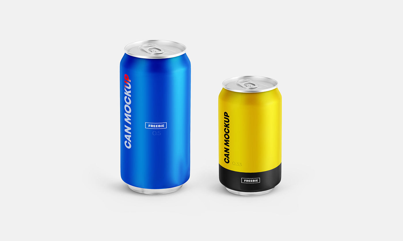 Free 2 Can Mockups