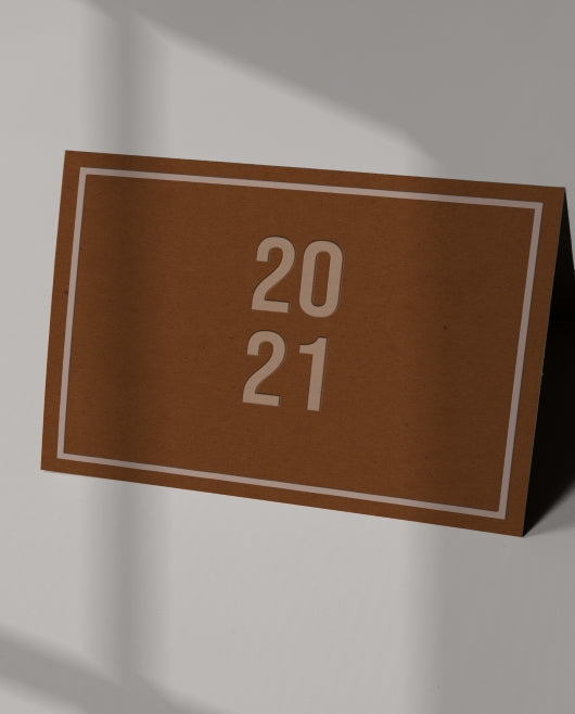 Free 2021 Calendar Mockup