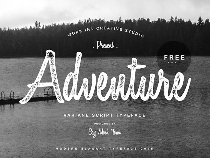 Free Variane Script Font