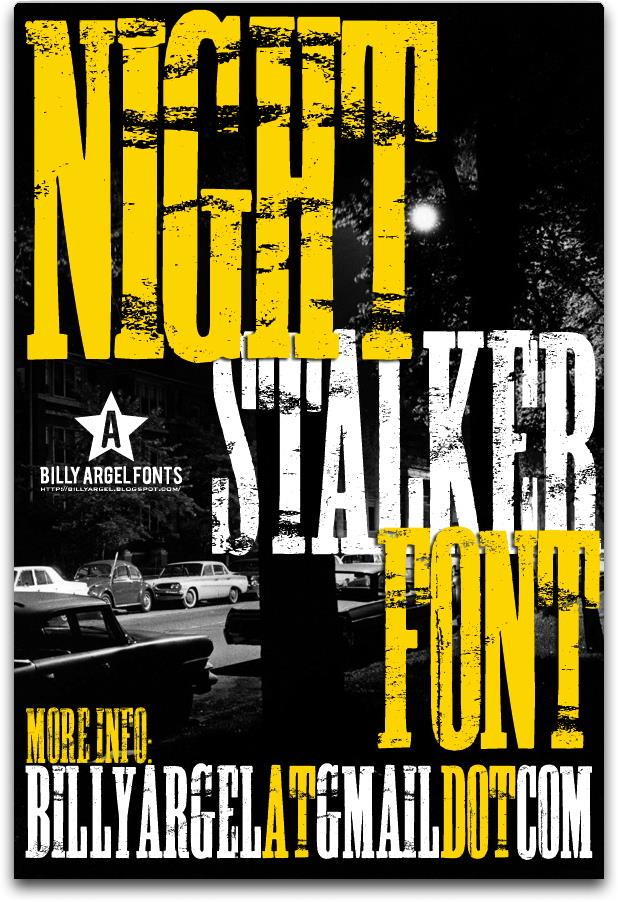 Free NIGHT STALKER Font
