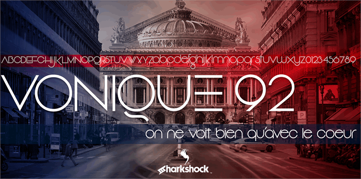 Free Vonique 92 Font