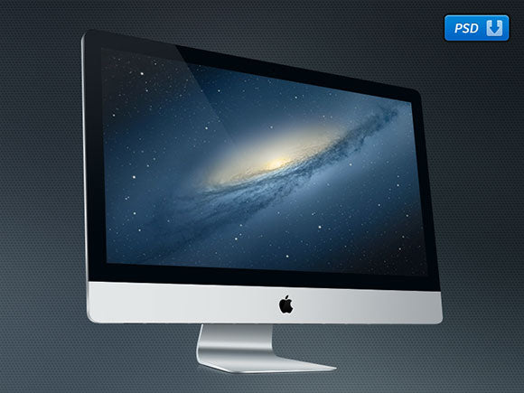 Free 27″ Imac Psd Mockup