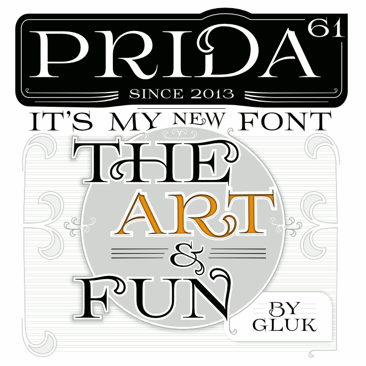 Free Prida61 Font