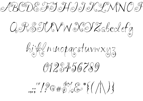 Free akaFrivolity Font
