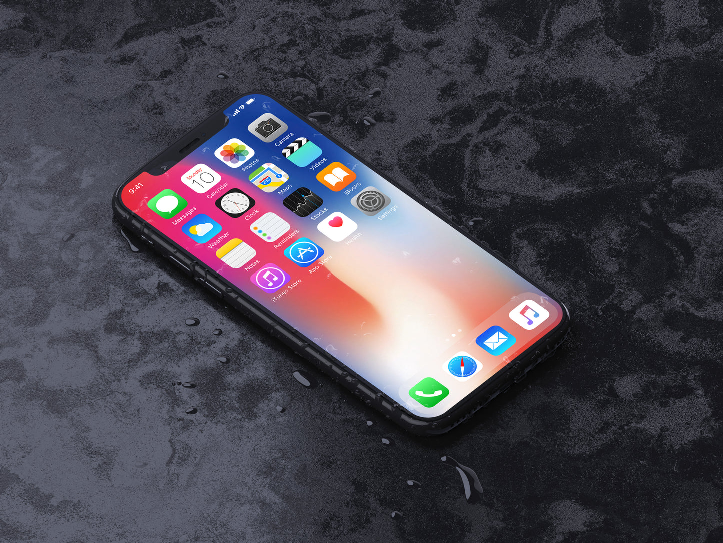 Free Isometric and Super-Realistic iPhone X Mockup