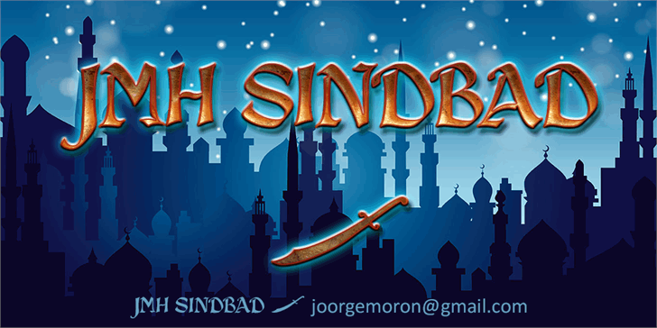 Free JMH Sindbad Font