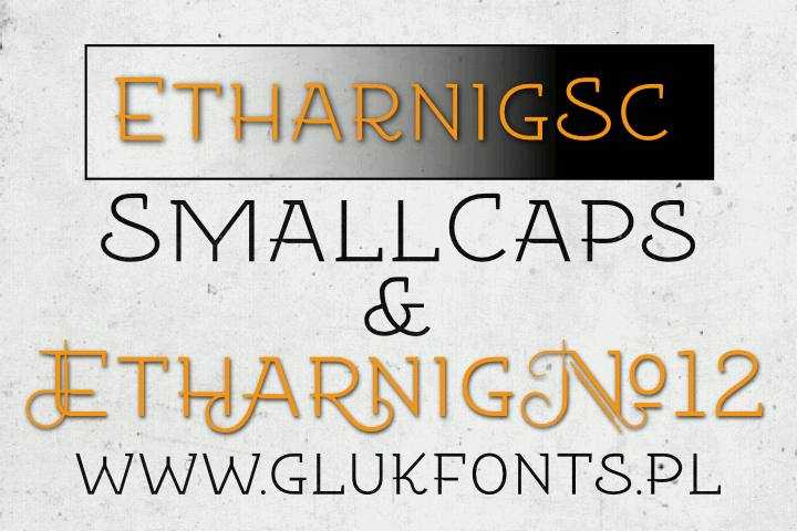 Free Etharnig Font