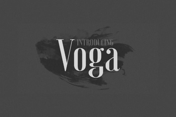 Free Voga Font Family Demo