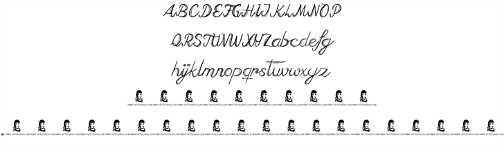 Free Falling Rain Font