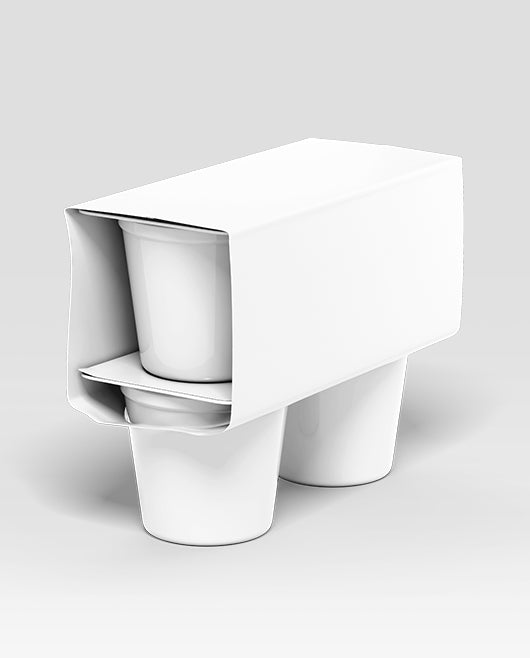 Free 4 Cups Pack Mockup