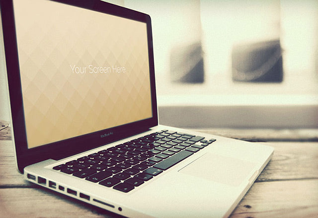 Free 4 Macbook Mockups Psd