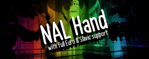 Free NAL Hand Font