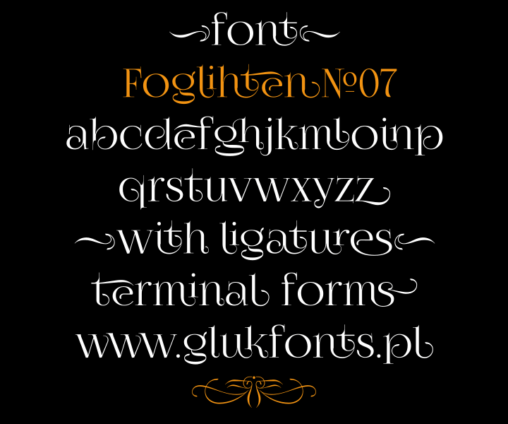 Free FoglihtenNo07 Font