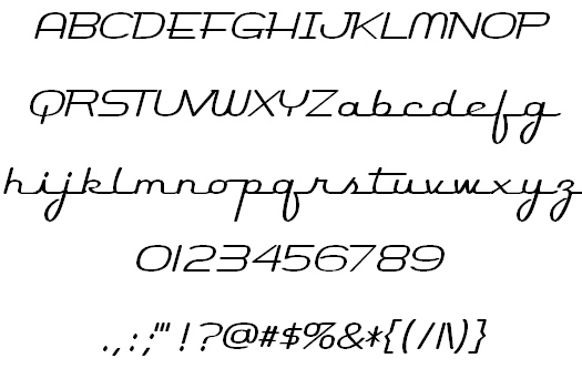 Free Rocket Script Font