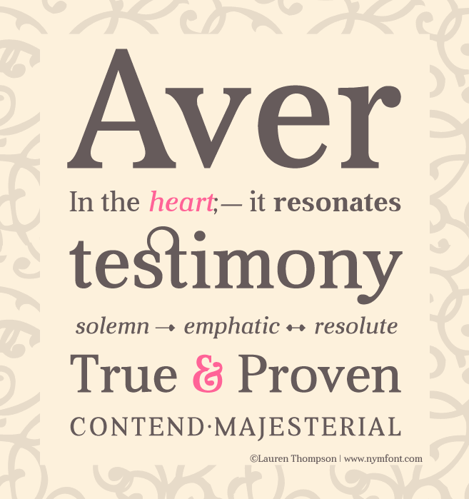 Free Aver Font