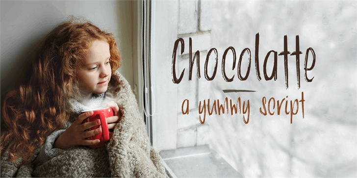 Free DK Chocolatte Font