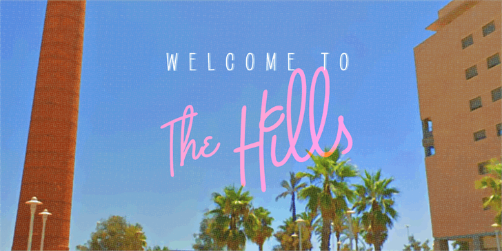 Free The Hills Font