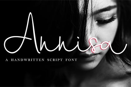 Free Annisa Handwriting Script Demo