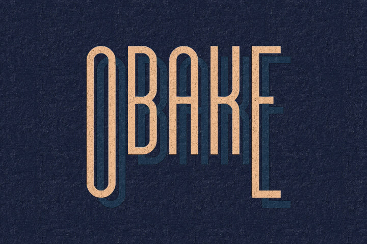 Free Font Obake