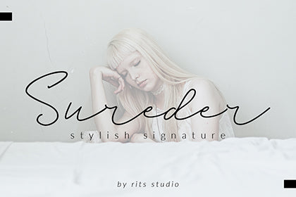 Free Sureder Stylish Script Demo