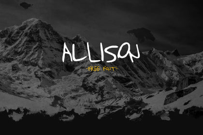 Free Allison Font