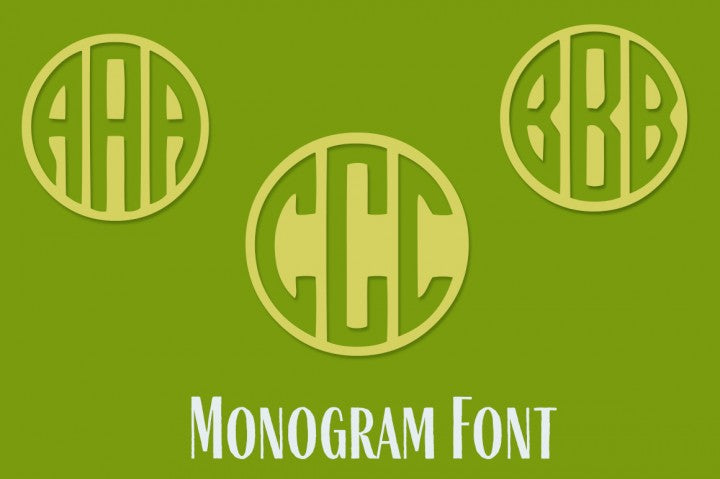 Free Monogram Font