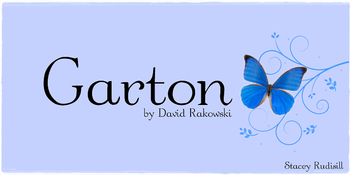Free Garton Font