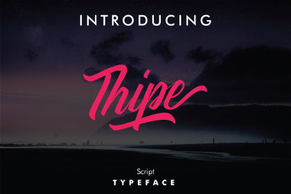 Free Thipe Script Demo Font