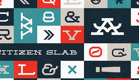 Free Citizen Slab Font